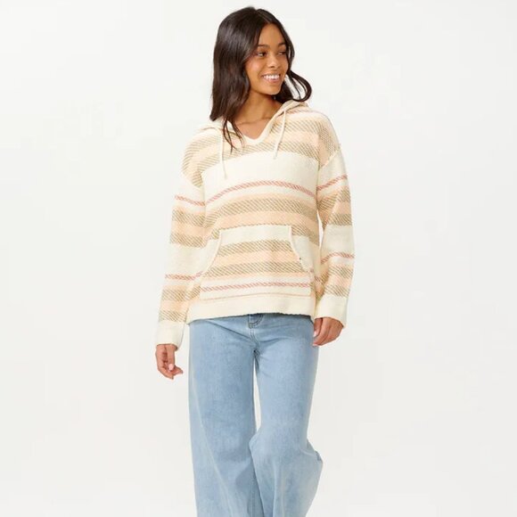 Rip Curl Desert Dreams Stripe Poncho - Picture 1 of 4